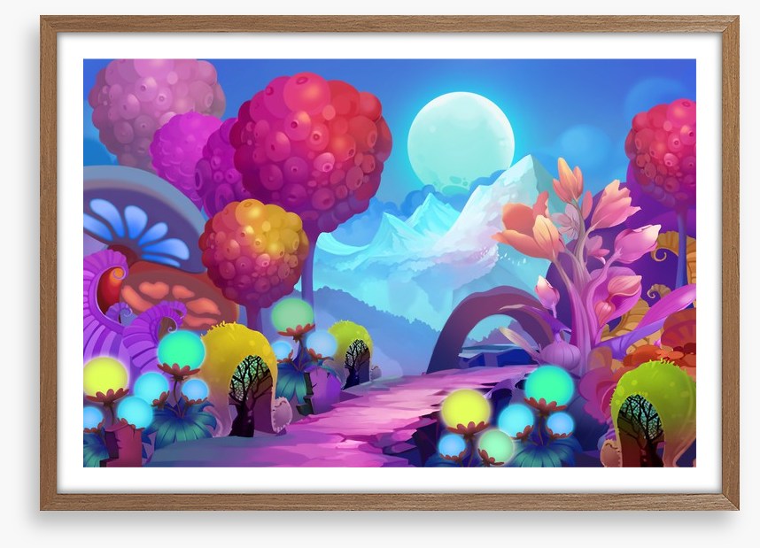 The moon forest