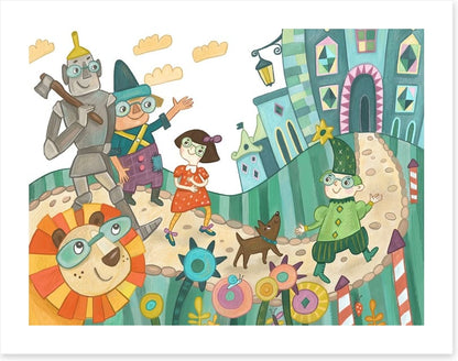 Dorothy and friends