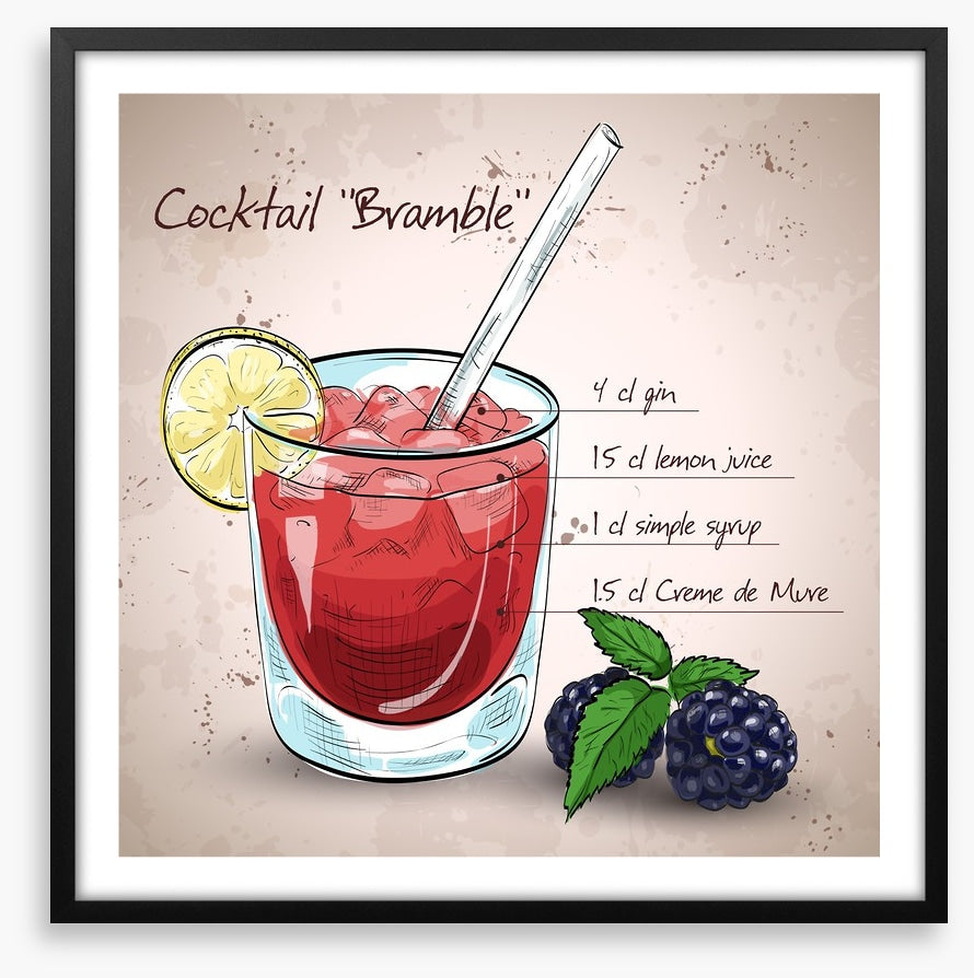 Bramble cocktail