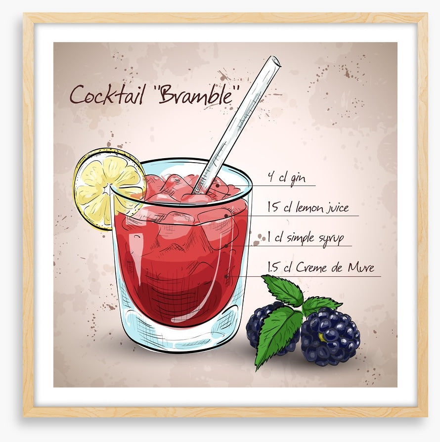 Bramble cocktail