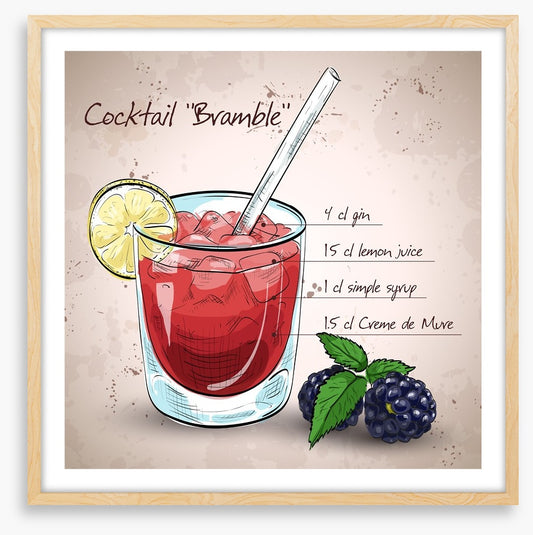 Bramble cocktail