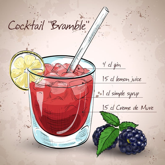 Bramble cocktail