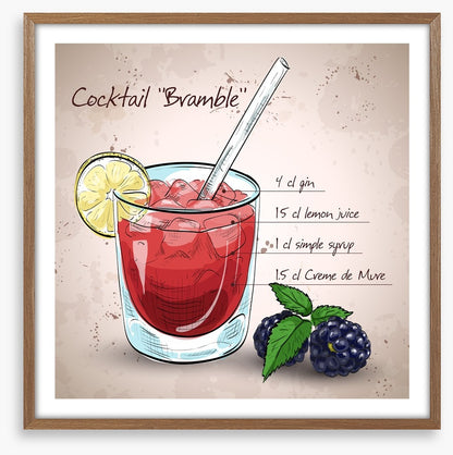 Bramble cocktail