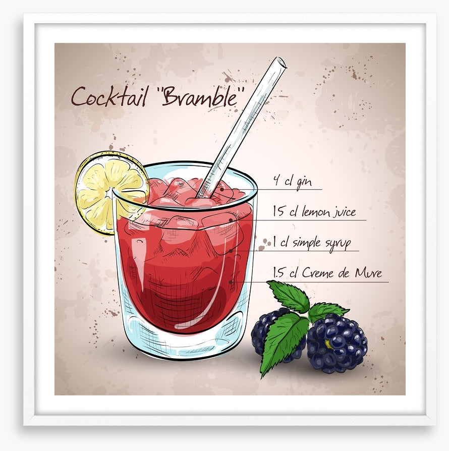Bramble cocktail