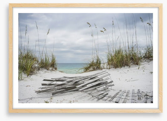 Over the stormy dunes