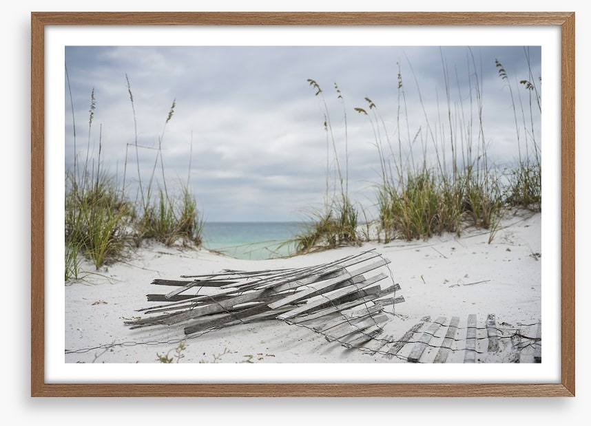 Over the stormy dunes