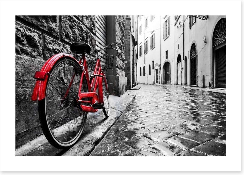 Red bike