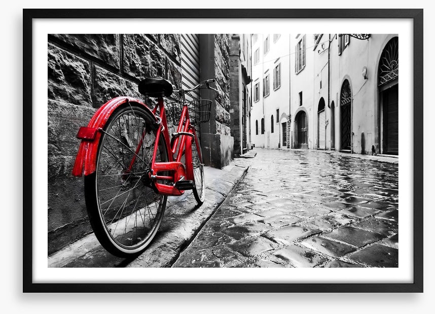 Red bike
