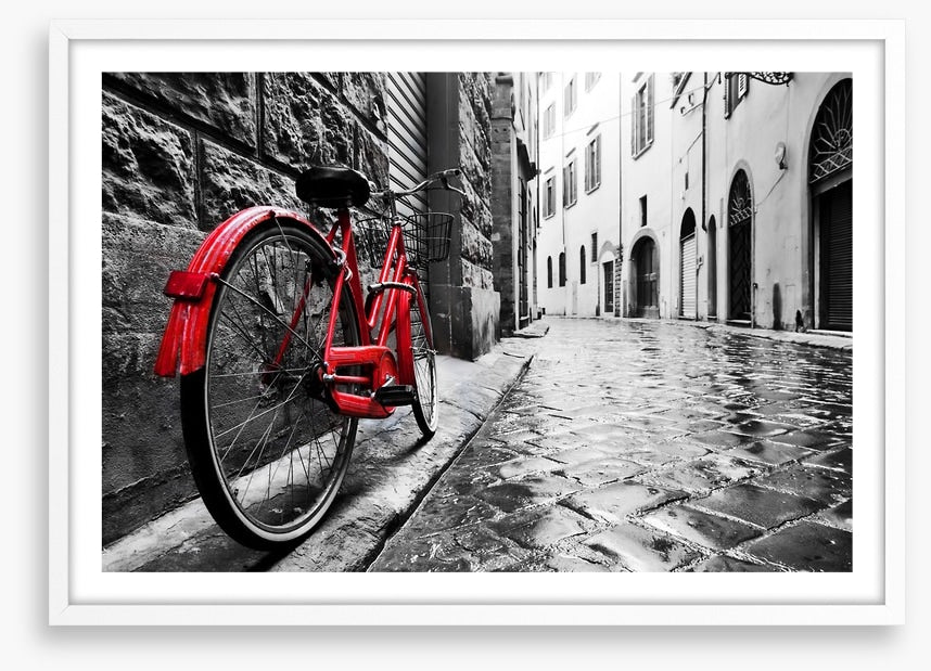 Red bike