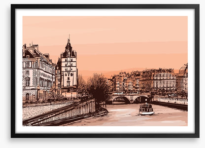 The banks of the River Seine