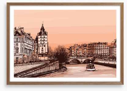 The banks of the River Seine