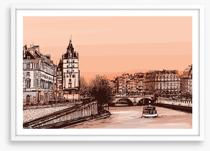 The banks of the River Seine