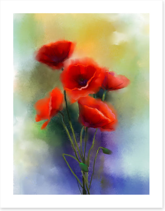 Summer poppies