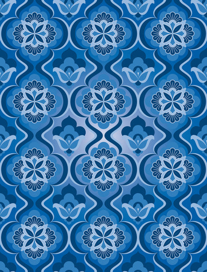 Beautifully blue