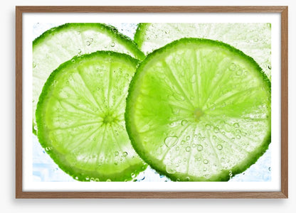 Bubbly lime