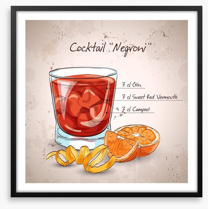 Negroni cocktail