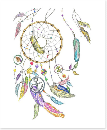 Ocean breeze dreamcatcher