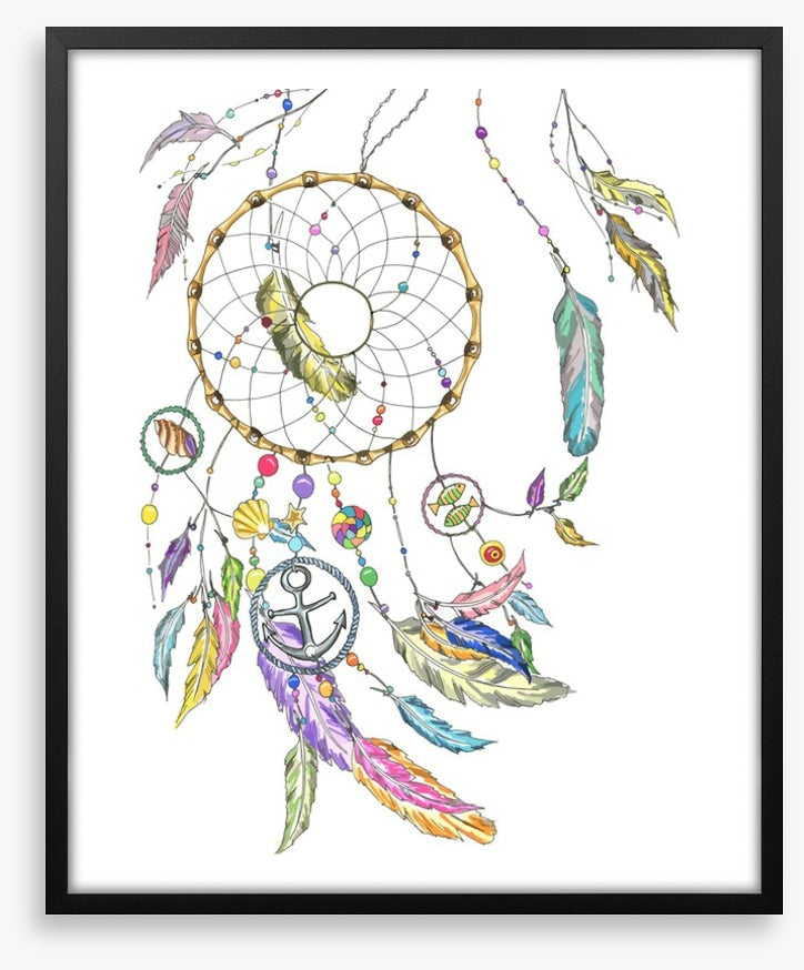 Ocean breeze dreamcatcher