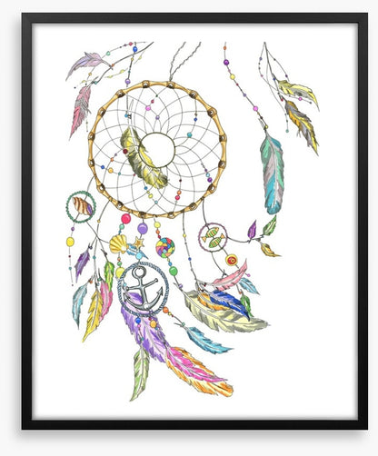 Ocean breeze dreamcatcher