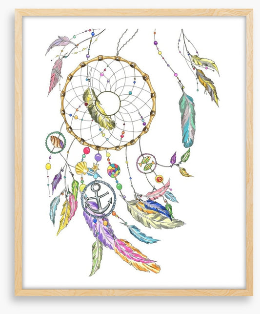 Ocean breeze dreamcatcher
