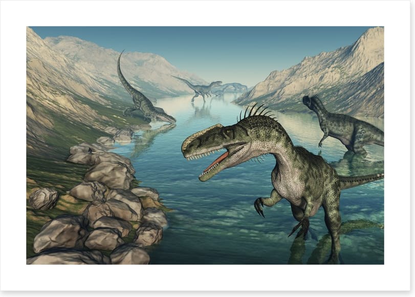 Monolophosaurus paddle