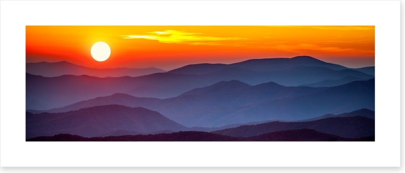 Appalachian sunset