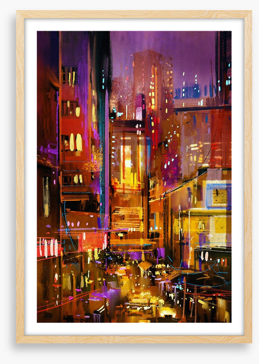 Twilight in the city