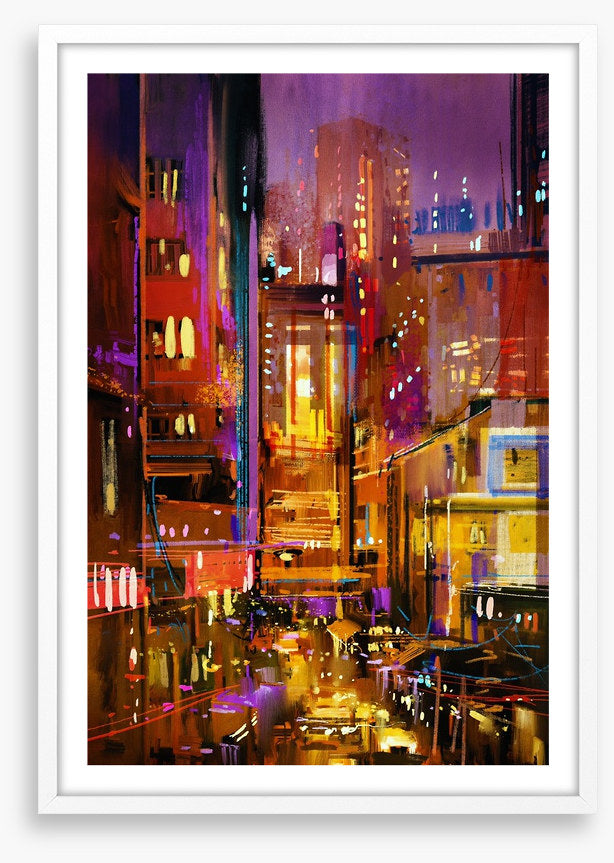 Twilight in the city