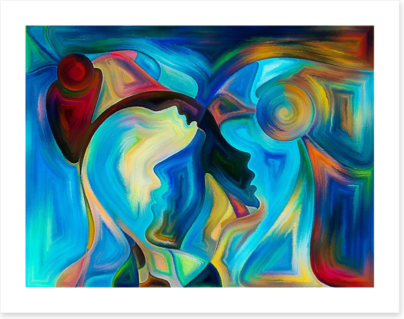 Angels of colour