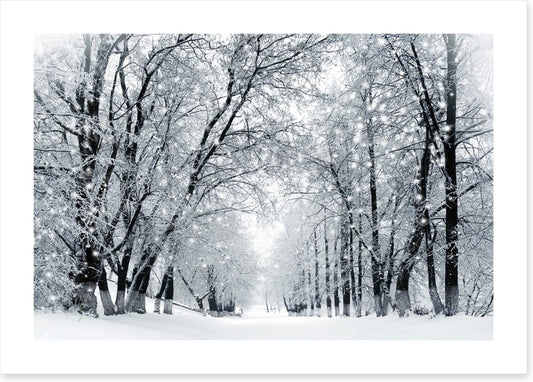 Magical snowstorm