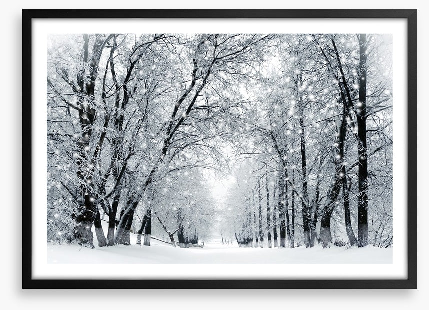 Magical snowstorm
