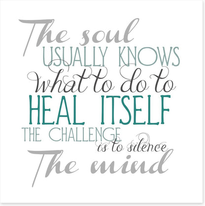 The soul knows