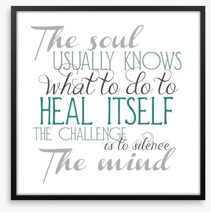 The soul knows