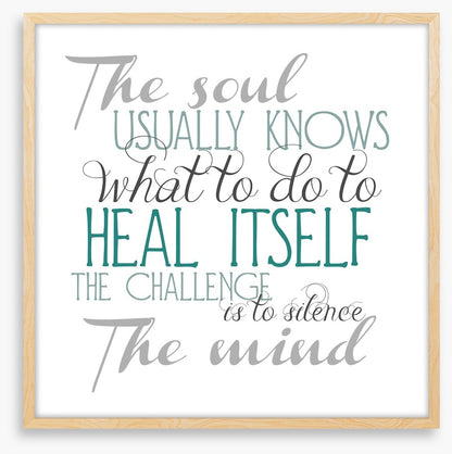 The soul knows