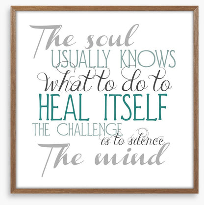 The soul knows