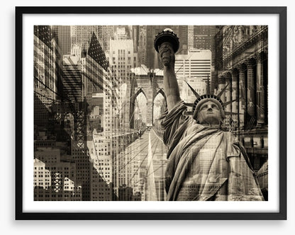 Manhattan in mono