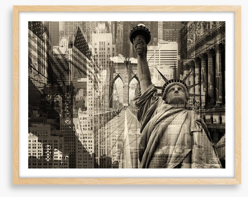 Manhattan in mono