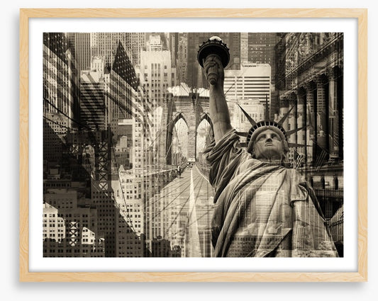 Manhattan in mono