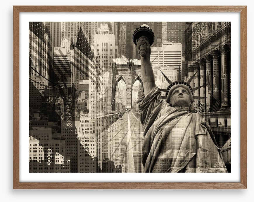 Manhattan in mono