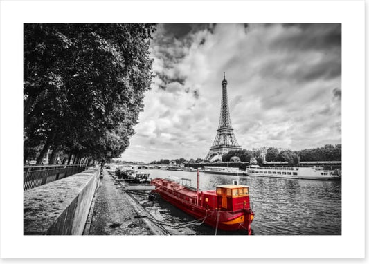 Houseboat on the Seine