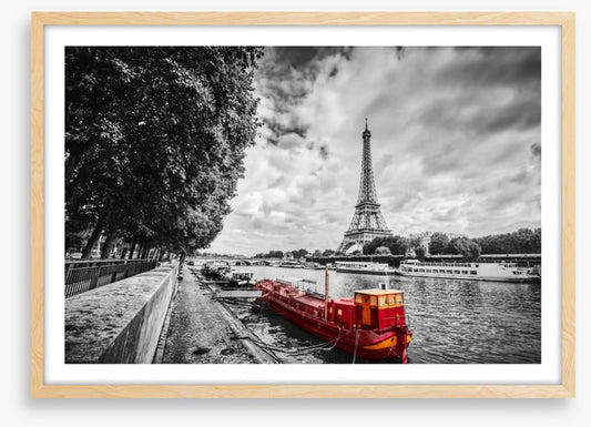 Houseboat on the Seine