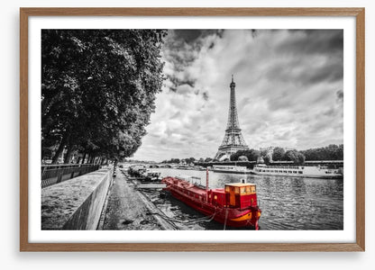 Houseboat on the Seine