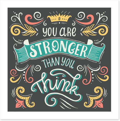 You are stronger than you think