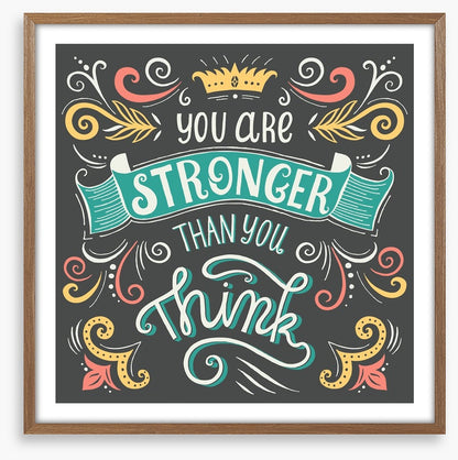 You are stronger than you think
