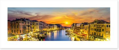 Venetian glow panorama