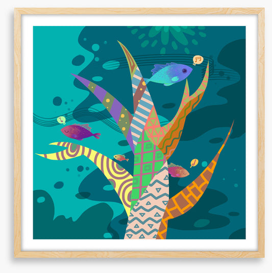 Undersea music tree