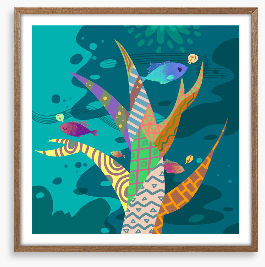 Undersea music tree
