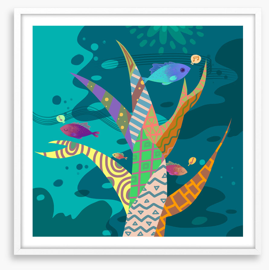 Undersea music tree