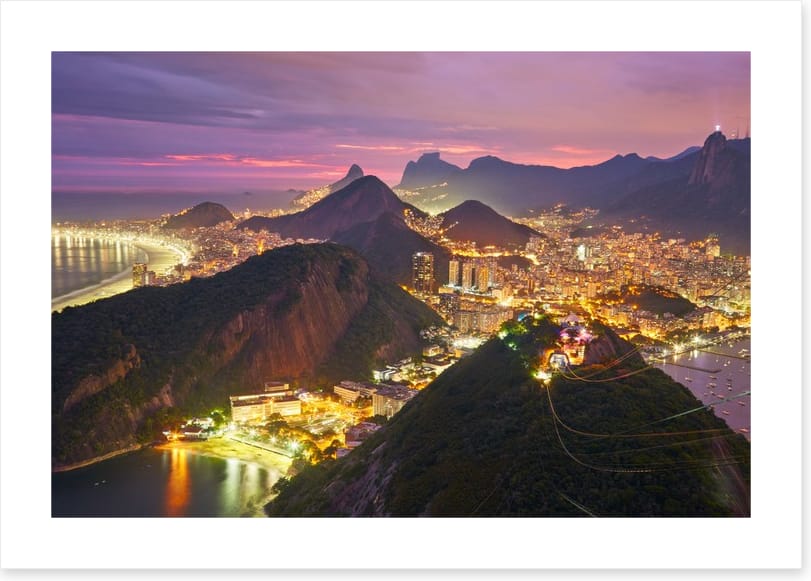 Night lights of Rio