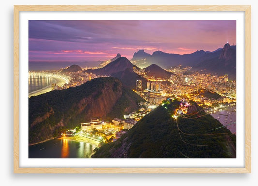 Night lights of Rio